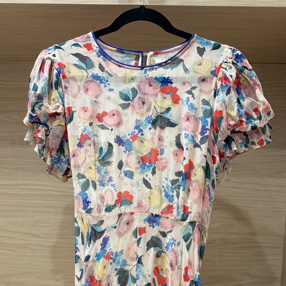 DÔEN (Doen) Floret Dress in Fleur Du Matin (Size Medium, Multicolor Floral) - Picture 4 of 8